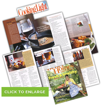 Cooking Light and Better Homes and Gardens Magazine Cooking Light and Better Homes and Gardens Magazine